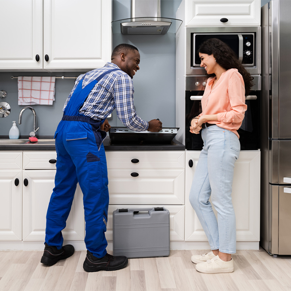 can you provide an estimate for cooktop repair before beginning any work in Tilleda Wisconsin